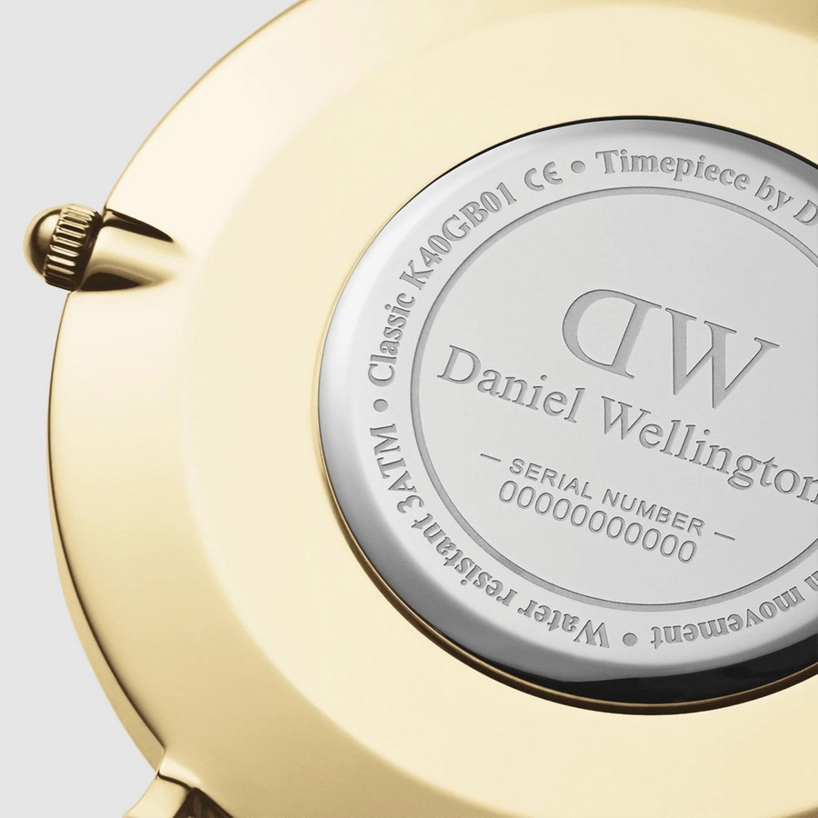 Đồng Hồ Dw Daniel Wallington Classic Sheffield Nữ Vàng Đen